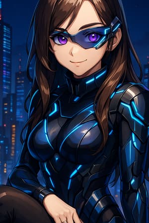 Anime AI art style sample generated with OpenAI model