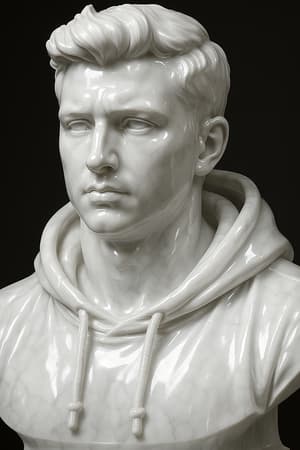 Sculpture AI art style sample generated with OpenAI model