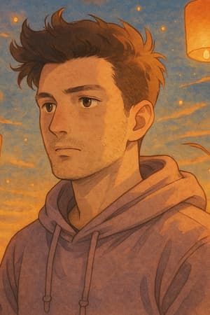 Studio Ghibli AI art style sample generated with OpenAI model